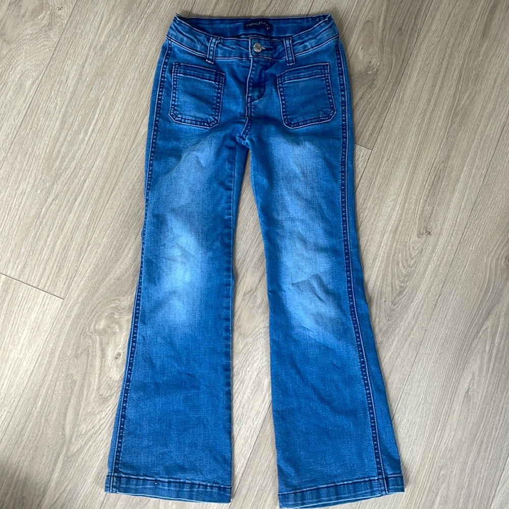 Flare denim jeans